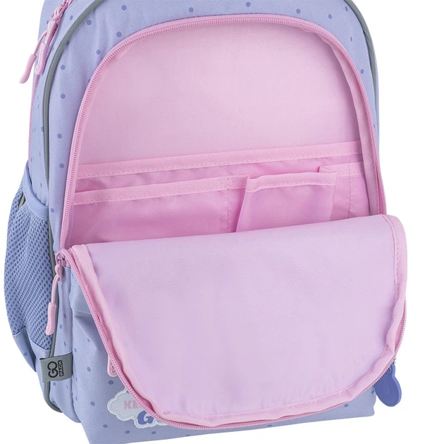 Рюкзак шкільний ортопедичний GoPack Education Keep Going, для дівчаток, бузковий - Зображення 7